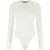 Malelions Women Crewneck Bodysuit | Off-White
