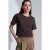 Dames Katoenen Ronde Hals T-Shirt