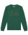 Watapparel Sweatshirt ‘Fahrrad’  donkergroen / gemengde kleuren