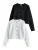 Next Gebreid vest  zwart / wit
