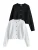 Next Gebreid vest  zwart / wit