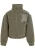 Urban Classics Fleece jas  olijfgroen