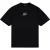 Malelions Men Oversized Split T-Shirt | Black