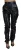 Dolce & Gabbana Zwarte Nylon Hoge Taille Skinny Damesbroek