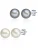 Valero Pearls Oorbellen  zilver / wit