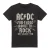 AC/DC Heren Salute T-Shirt (Zwart)