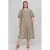 STUDIO zomerjurk met dierenprint beige