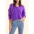 ICode Dark Purple Knitted Sweater Dark Purple
