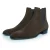 Saint Laurent Kaki suède Chelsea enkellaarsjes