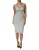 Kant Trim Midi Jurk