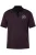 Men Plus Shirt  aubergine / zwart / wit