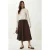 Elastische Taille Maxi Rok