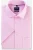 OLYMP Luxor Overhemd Korte mouw roze