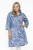 YOEK tuniek met all over print blauw/roze