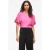 VILA satijnen blousetop roze