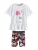 Baker by Ted Baker Set  donkergroen / pink / zwart / wit
