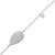 Orphelia Dames 925 Sterling Zilveren Armband – Zilver ZA-7051