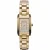 Emporio Armani Dameshorloge Kwarts Zilver & Goud