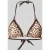 banana moon Bikini-bovendeel met vetersluiting model ‘BLUCO SAVARI’