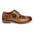 Justin Reess Heren Bruine Leren Bloemenprint Brogue Dress Schoenen – Ross