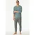 Schiesser Pyjama Casual Essentials met comfortabele boord (2-delig)