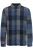 INDICODE JEANS Overhemd ‘Valmer’  blauw / lichtgrijs / donkergrijs