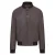 Heren zacht leer MA-1 Varsity bomberjack