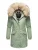Navahoo Dames Winterparka Cristal – Premium Collectie met Afneembare Bontkraag