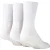 IOMI – Set van 3 extra brede bamboe diabetische sokken – Wit