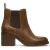 Windsor Smith Dames Tan Classic Leren Platform Enkel Chelsea Laarzen – Varsity