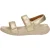 FitFlop F-Mode Go Adjustable Flatform Sandals Sandalen Plat – Goudkleur –