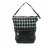 Tweedehands Gequilte Verouderde Kalfshuid en Tweed Casual Stijl Hobo