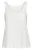 Klassieke witte mouwloze katoenen tanktop met zak