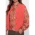 Geisha gebreid vest zalm