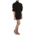 Dolce & Gabbana Vrouwen Bruin Corduroy Bodycon Katoenen Mini Jurk