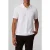 Calvin Klein Ss Regular Fit Stripe Stretch Jac Bright Polo Shirt White