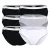 LACOSTE Slip  grijs / zwart / wit