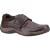 Hush Puppies Douglas Leren Heren Koffie Mocassins Schoenen