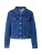 ONLY Tussenjas ‘ONLWESPA’  blauw denim