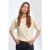 Dames Katoenen Crew Neck T-Shirt