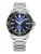 POLICE Analoog horloge ‘Thornton’  blauw / zwart / zilver