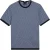 Ted Baker Finity Regular Jacquard Blauw T-shirt