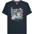 Lambretta Heren Scooter Merkkleding T-Shirt (Navy)