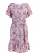 Usha Zomerjurk  beige / duifblauw / pink / rosé