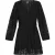 Dreimaster jurk Dames zwart