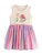 Next Jurk  blauw / geel / pink / wolwit