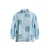 Dames langemouwen blouse met parelknopen Mat Fashion