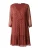 ABOUT YOU Jurk ‘Mette’  roestrood / zilver