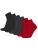 normani Sokken  grijs / rood / zwart