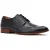 Base London Barbera Excel Leren Heren Zwarte Brogues Schoenen